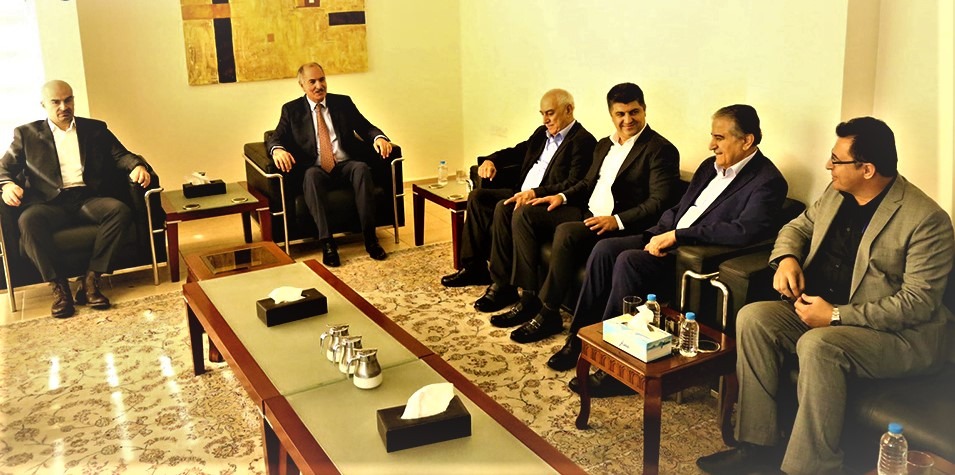 شاندێكی باڵاى یەكێتی سەردانی بزوتنەوەى گۆڕانی كرد و پیرۆزبایی هەڵبژاردنە ناوخۆییەكانیان لێكردن