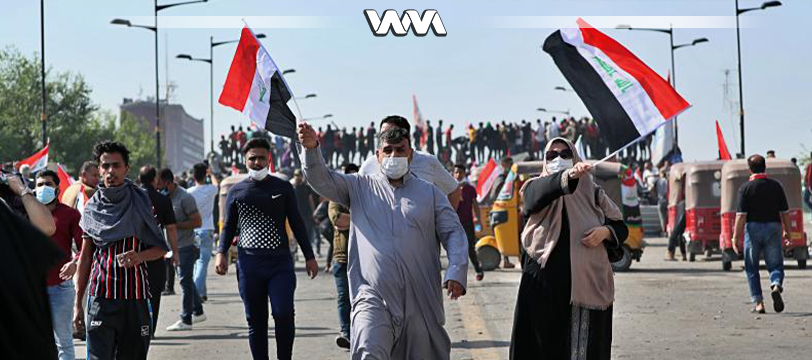 عێراق:ئامارى کوژراوبریندارى خۆپیشاندانەکان بڵاوکرایەوە