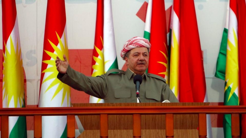 مەسعود بارزانی:لە ڕیفراندۆم ئەمەریکا پشتى لێکردین و پشتگیریان لەبەغداد کرد