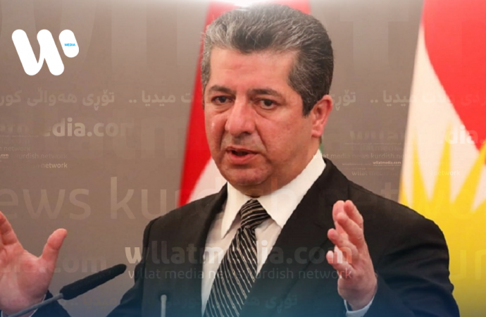 مەسرور بارزانی: شاری هەڵمەت و قوربانی شایستەی باشترین خزمەتە