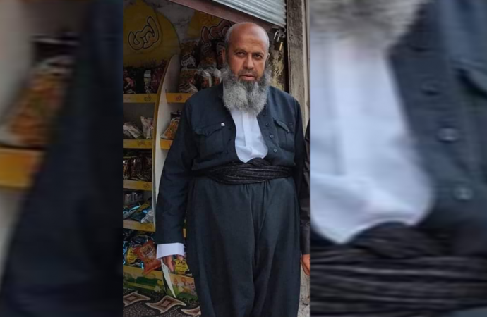 وێنەی ئەو هاووڵاتییەی ئەمڕۆ لە کۆیە بەهۆی تەقەی دراوسێکەیەوە، گوللـەی بەرکەوت و گیانی لەدەستدا.
