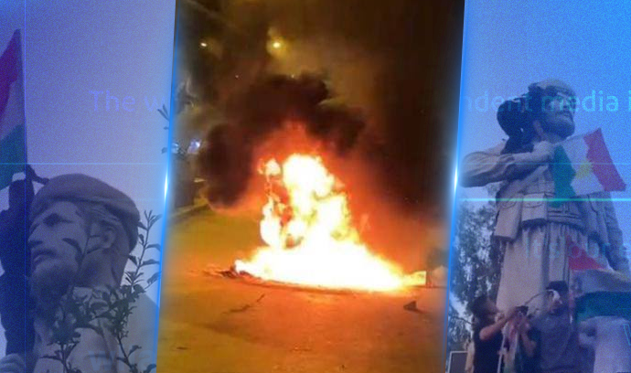 نوێترین زانیاری لە وڵاتەوە لەبارەی خۆپیشاندانەكەی كەركوك