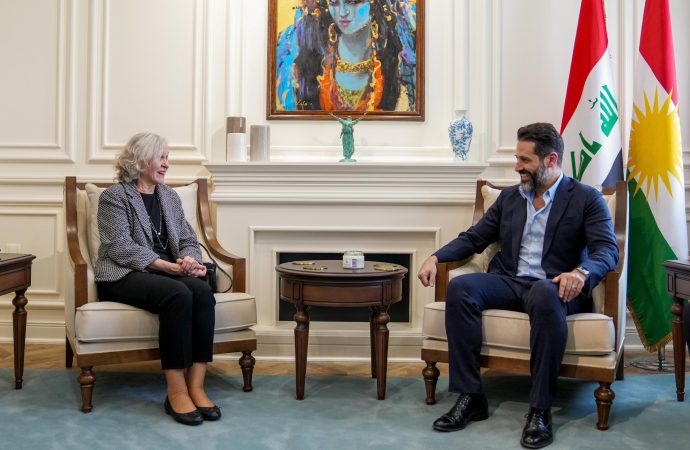 قوباد تاڵەبانی:ھەموو ھەوڵێک دەدەین تا پێگەی ژن لە سیاسەت بەھێزتر ببێت