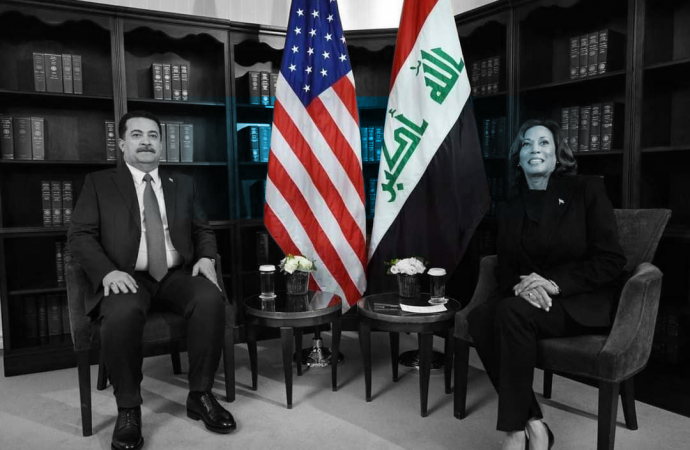 سەرۆکوەزیرانی عێراق و جێگری سەرۆکی ئەمریکا کۆبوونەوە