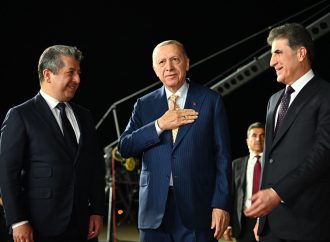 ئەردۆغان: ڕازاندنەوەی هەموو لایەکی هــەولــێـر بـــە ئاڵاکــەمــان بەڕاستی هەستی بزواندین