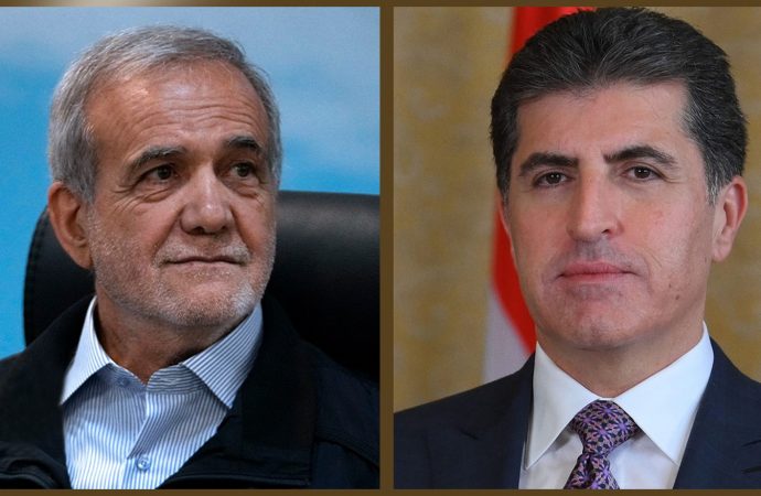 پەیوەندی تەلەفۆنی؛ نێچيرڤان بارزانى پيرۆزبايى له‌ سه‌رۆكى هه‌ڵبژێردراوى ئێران ده‌كات