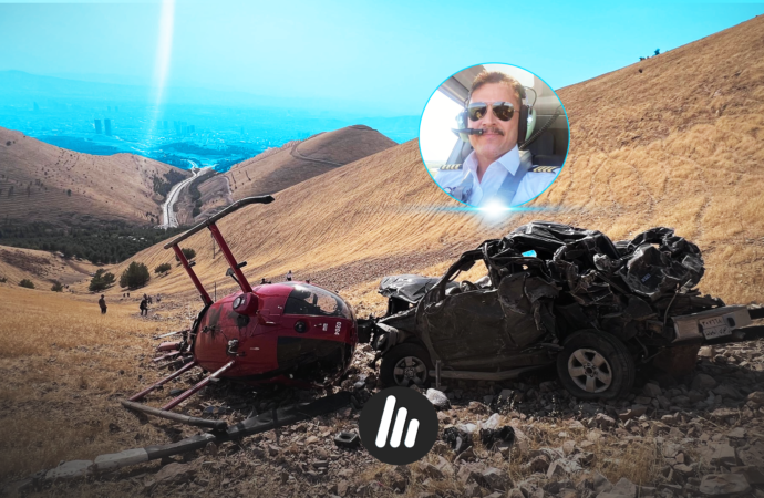 هاتووچۆی سلێمانی هۆکاری کەوتنەخوارەوەی فڕۆکەکەیان ئاشکرا دەکات