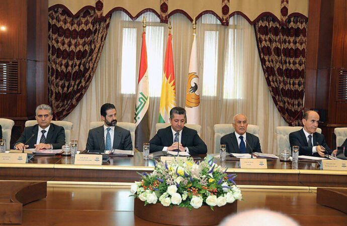 ئەنجوومەنی وەزیرانی هەرێم چەند پرسێك تاوتوێ دەكات